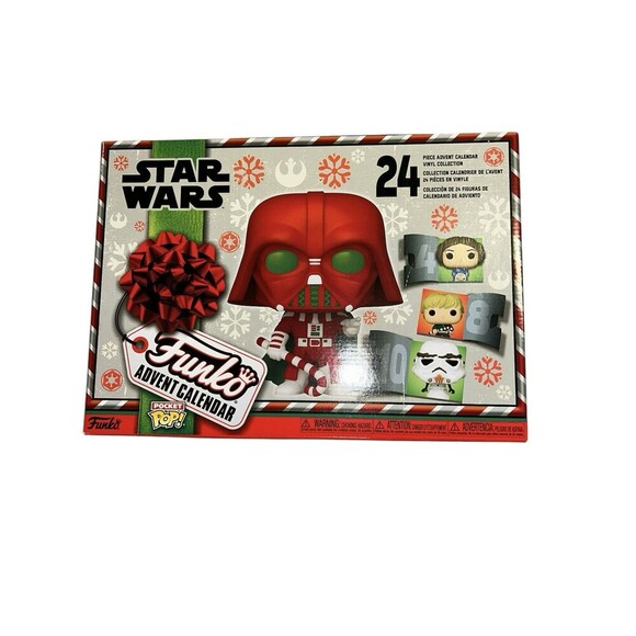 Pocket Pop! Star Wars 24 Day Holiday  Advent  Calendar Funko Collectible - Picture 1 of 4
